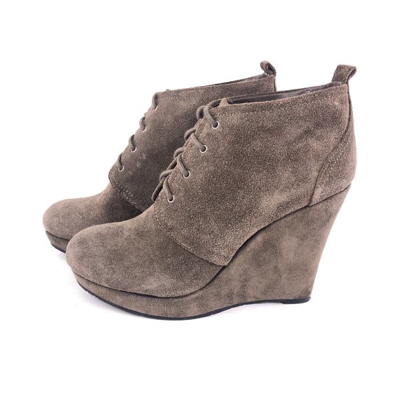 Jessica Simpson Catcher Wedge Booties 8M - Picture 2 of 12
